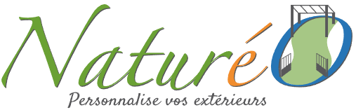 Logo officiel de Naturéo, une société fondé par Xavier BAUDIN à Prigonrieux dans le Périgord proche de Bergerac.